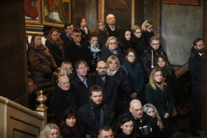 17.12.2025. Kielce. Ostatnie pożegnanie profesora Jacka Semaniaka / Fot. Wiktor Taszłow - Radio Kielce