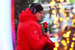 Święta w filmowym kadrze - Radio Kielce 18.12.2025 Kielce. Studio Radia Kielce na Rynku / Fot. Wiktor Taszłow - Radio Kielce