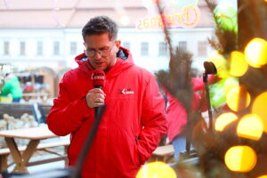 Święta w filmowym kadrze - Radio Kielce 18.12.2025 Kielce. Studio Radia Kielce na Rynku / Fot. Wiktor Taszłow - Radio Kielce