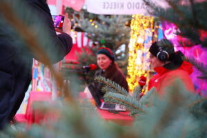 Święta w filmowym kadrze - Radio Kielce 18.12.2025 Kielce. Studio Radia Kielce na Rynku / Fot. Wiktor Taszłow - Radio Kielce
