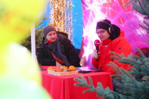 Święta w filmowym kadrze - Radio Kielce 18.12.2025 Kielce. Studio Radia Kielce na Rynku / Fot. Wiktor Taszłow - Radio Kielce