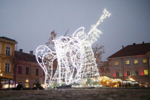 Święta w filmowym kadrze - Radio Kielce 18.12.2025 Kielce. Studio Radia Kielce na Rynku / Fot. Wiktor Taszłow - Radio Kielce