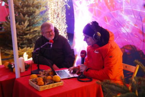 Święta w filmowym kadrze - Radio Kielce 18.12.2025 Kielce. Studio Radia Kielce na Rynku / Fot. Wiktor Taszłow - Radio Kielce