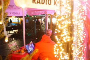 Święta w filmowym kadrze - Radio Kielce 18.12.2025 Kielce. Studio Radia Kielce na Rynku / Fot. Wiktor Taszłow - Radio Kielce