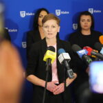 19.12.2025. Kielce. Konferencja prezydentki Kielc / Fot. Wiktor Taszłow - Radio Kielce