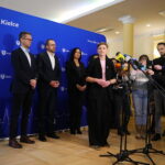 19.12.2025. Kielce. Konferencja prezydentki Kielc / Fot. Wiktor Taszłow - Radio Kielce