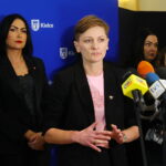 19.12.2025. Kielce. Konferencja prezydentki Kielc / Fot. Wiktor Taszłow - Radio Kielce