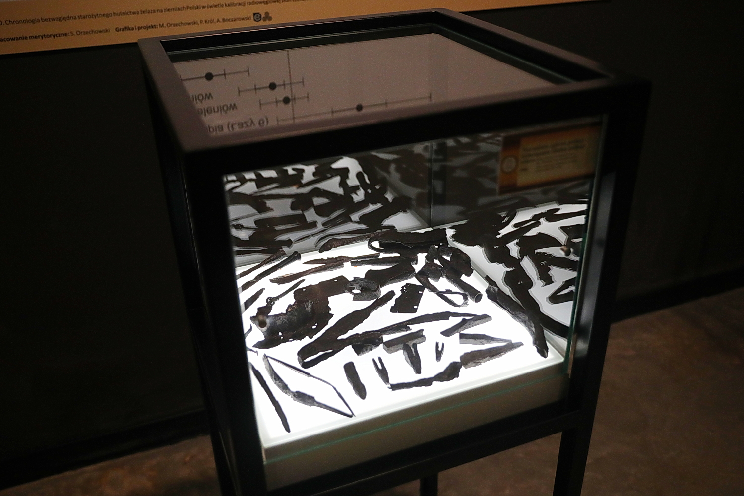 28.12.2025. Nowa Słupia. Muzeum Starożytnego Hutnictwa Świętokrzyskiego. Nowe eksponaty / Fot. Wiktor Taszłow - Radio Kielce