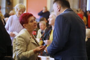 23.12.2025. Kielce. Wigilia dla samotnych, ubogich i bezdomnych / Fot. Wiktor Taszłow - Radio Kielce