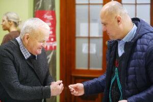 23.12.2025. Kielce. Wigilia dla samotnych, ubogich i bezdomnych / Fot. Wiktor Taszłow - Radio Kielce