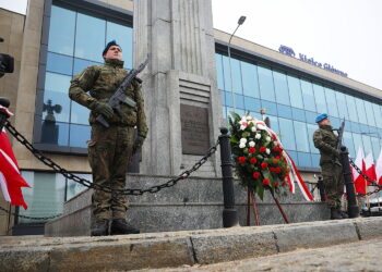 27.12.2025. Kielce. Uroczyste obchody 107. rocznicy wybuchu powstania wielkopolskiego / Fot. Wiktor Taszłow - Radio Kielce