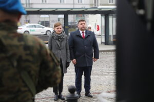 27.12.2025. Kielce. Uroczyste obchody 107. rocznicy wybuchu powstania wielkopolskiego / Fot. Wiktor Taszłow - Radio Kielce