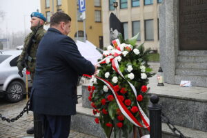 27.12.2025. Kielce. Uroczyste obchody 107. rocznicy wybuchu powstania wielkopolskiego / Fot. Wiktor Taszłow - Radio Kielce