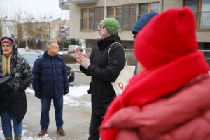 28.12.2025. Kielce. Kielecki Spacer Miejski - „Kielce w pigułce” / Fot. Wiktor Taszłow - Radio Kielce