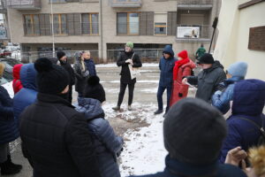 28.12.2025. Kielce. Kielecki Spacer Miejski - „Kielce w pigułce” / Fot. Wiktor Taszłow - Radio Kielce