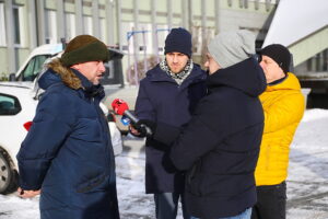 31.12.2025. Kielce. Protest rolników / Fot. Wiktor Taszłow - Radio Kielce