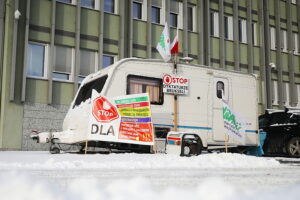 31.12.2025. Kielce. Protest rolników / Fot. Wiktor Taszłow - Radio Kielce