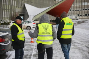 31.12.2025. Kielce. Protest rolników / Fot. Wiktor Taszłow - Radio Kielce