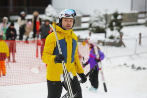 01.01.2026. Kielce. Stok narciarski. Stadion / Fot. Wiktor Taszłow - Radio Kielce