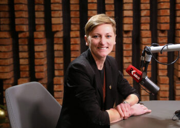 05.01.2026. Radio Kielce. Rozmowa Dnia. Na zdjęciu: Agata Wojda - prezydent Kielc / Fot. Wiktor Taszłow - Radio Kielce