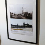 08.01.2025. Kielce. Wernisaż wystawy fotografii Mariusza Uciga " Kielce na starej i nowej fotografii" / Fot. Wiktor Taszłow - Radio Kielce