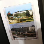 08.01.2025. Kielce. Wernisaż wystawy fotografii Mariusza Uciga " Kielce na starej i nowej fotografii" / Fot. Wiktor Taszłow - Radio Kielce