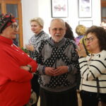 08.01.2025. Kielce. Wernisaż wystawy fotografii Mariusza Uciga " Kielce na starej i nowej fotografii" / Fot. Wiktor Taszłow - Radio Kielce