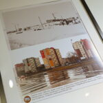 08.01.2025. Kielce. Wernisaż wystawy fotografii Mariusza Uciga " Kielce na starej i nowej fotografii" / Fot. Wiktor Taszłow - Radio Kielce