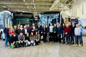 Nowe autobusy elektryczne w Starachowicach - Radio Kielce Starachowice. Nowe autobusy elektryczne / Fot. Marek Materek - Facebook