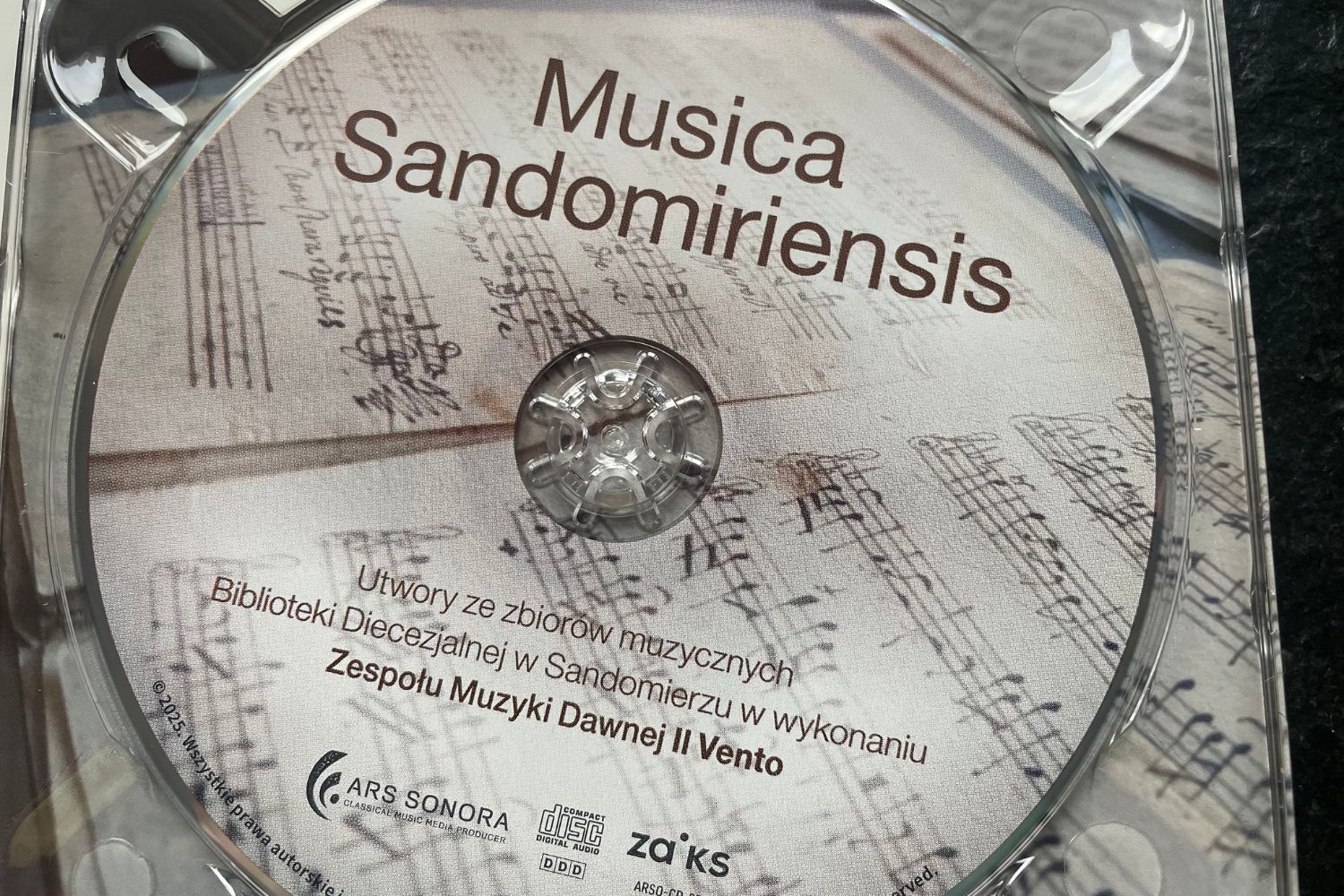 Utwory ze zbiorów sandomierskich benedyktynek wydane na płycie