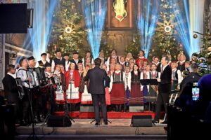 19.12.2025. Masłów. Kolędowanie / Fot. Centrum Edukacji i Kultury "Szklany Dom" - Facebook