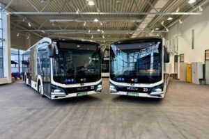 Nowe autobusy elektryczne w Starachowicach - Radio Kielce Starachowice. Nowe autobusy elektryczne / Fot. Marek Materek - Facebook