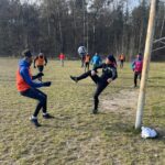 24.12.2025. Kielce. Stadion leśny. Mecz piłkarski świętokrzyskich kolarzy / Fot. Rafał Szymczyk - Radio Kielce