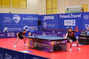 Ważne dwa punkty Orlicza - Radio Kielce Mecz 10. kolejki Lotto Superligi tenisistów stołowych: The PLUGiN ASTS Olimpia Grudziądz - Bank Spółdzielczy Orlicz 1924 Suchedniów / Fot. Maciej Makuła - Radio Kielce