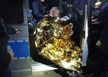 W wigilijny wieczór policjanci ruszyli do lasu na pomoc