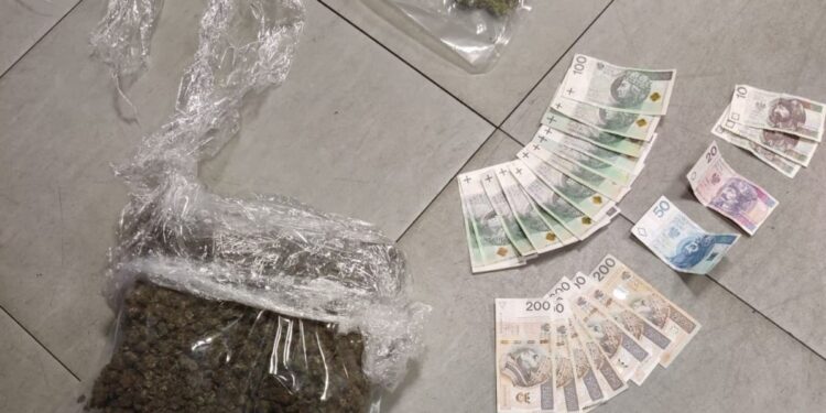 Zatrzymany za posiadanie znacznej ilości narkotyków