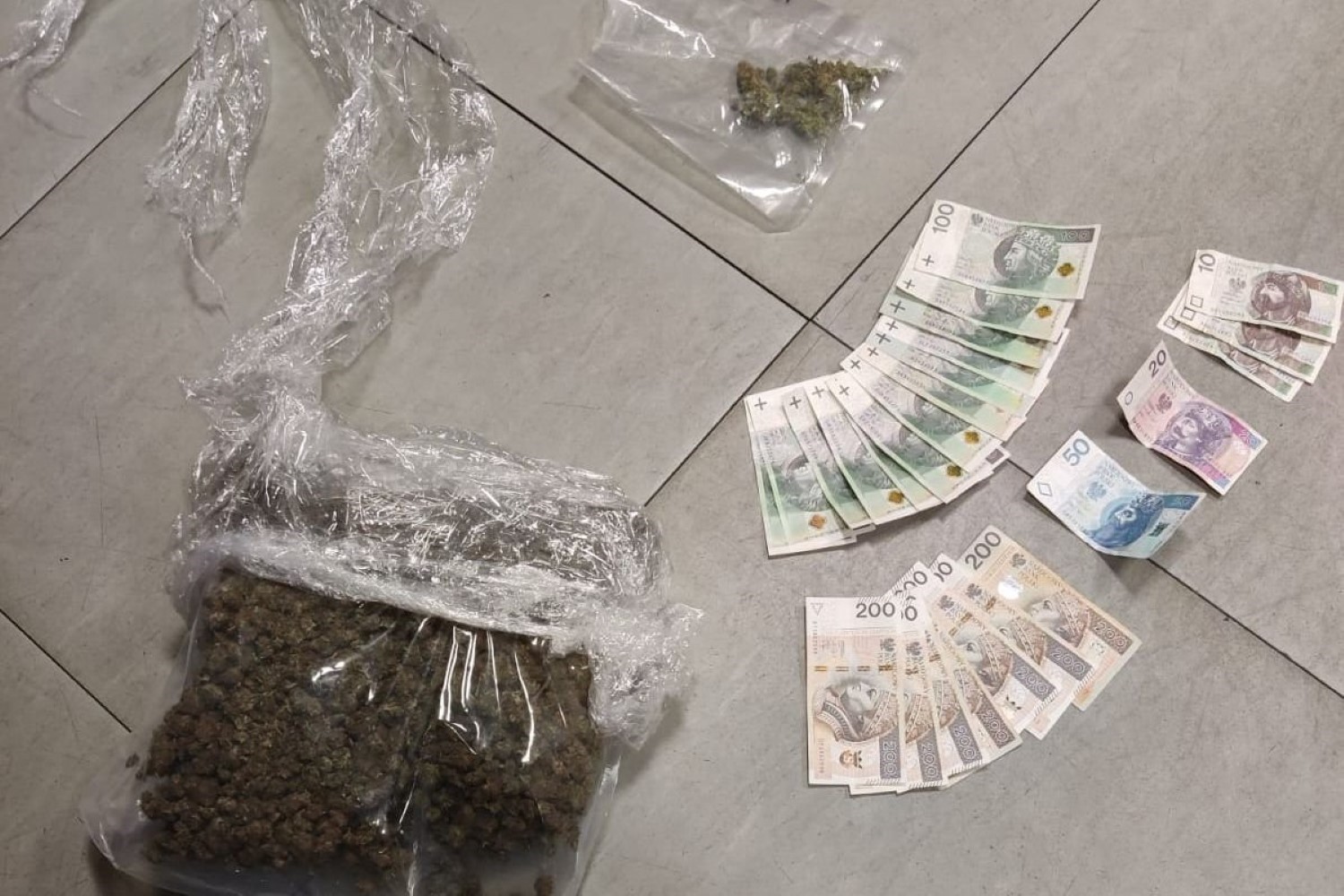 Zatrzymany za posiadanie znacznej ilości narkotyków