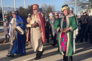 06.01.2026. Starachowice. Orszak Trzech Króli / Fot. Anna Głąb - Radio Kielce