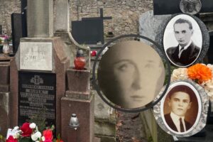 Krwawy ślad na mapie miasta