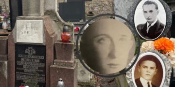 Krwawy ślad na mapie miasta