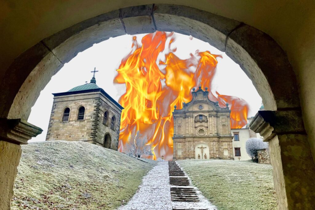 Sanktuarium na „zgliszczach"