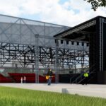 Wizualizacje amfiteatru przy Centrum Kultury Jędrzejów / źródło: Urząd Miejski w Jędrzejowie