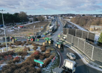 Świętokrzyscy rolnicy dołączyli do ogólnopolskiego strajku