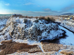 Kielce. Lodospad na Kadzielni - Radio Kielce