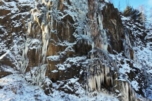Kielce. Lodospad na Kadzielni - Radio Kielce