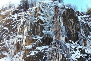 Kielce. Lodospad na Kadzielni - Radio Kielce