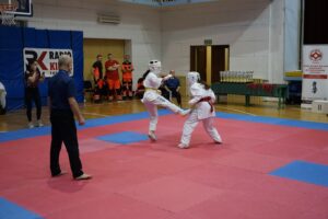 06.12.2025. Kielce. Świętokrzyska Liga Karate Kyokushin Koronea Cup – edycja mikołajkowa / Fot. Maciej Makuła - Radio Kielce