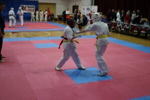 06.12.2025. Kielce. Świętokrzyska Liga Karate Kyokushin Koronea Cup – edycja mikołajkowa / Fot. Maciej Makuła - Radio Kielce