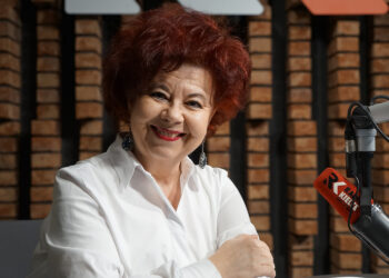 Profesor Marzena Marczewska, językoznawczyni z UJK w Kielcach / Fot. Robert Felczak – Radio Kielce