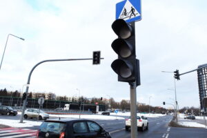 Awaria sygnalizacji świetlnej na ważnym skrzyżowaniu - Radio Kielce
